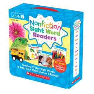 SC-584282 - Nonfiction Sight Word Readers Lvl B Parent Pack in Sight Words