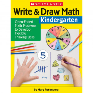 Write & Draw Math: Kindergarten - SC-831436 | Scholastic Teaching Resources | Activity Books