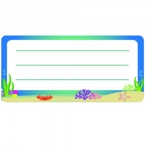 Under the Sea Nametags, 1-5/8" x 3-1/4" , Pack of 36 - SE-824 | Creative Shapes Etc. Llc | Name Tags