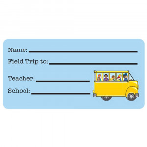 Field Trip Nametags, 1-5/8" x 3-1/4" , Pack of 36 - SE-829 | Creative Shapes Etc. Llc | Name Tags