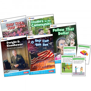 iCivics Grade 2: Leadership & Responsibility 5-Book Set + Game Cards - SEP131231 | Shell Education | Activities