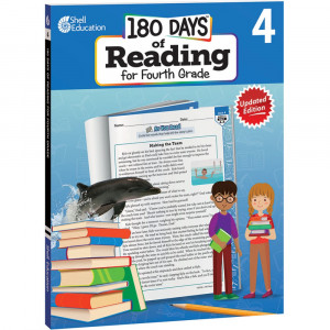 180 Days of Reading 2nd Edition, Grade 4 - SEP135046 | Shell Education | Reading Skills