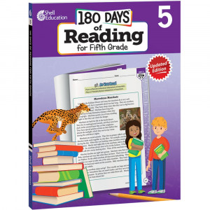 180 Days of Reading 2nd Edition, Grade 5 - SEP135047 | Shell Education | Reading Skills