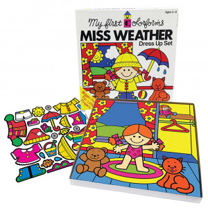 My First Colorforms Miss Weather Dress Up Set - SME2423Z | Playmonster Llc (Patch) | Hands-On Activities