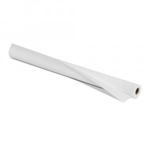 SMF1U382401810 - Smart Fab White 24In X 18Ft Roll Disposable Art & Decoration Fabric in Bulletin Board & Kraft Rolls