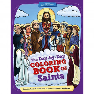 Day-by-Day Coloring Book of Saints Volume 2 - SOI1190 | Sophia Institute Press | Art Activity Books