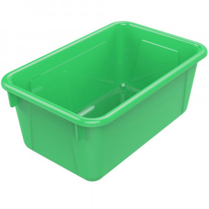 Small Cubby Bin, Green - STX62417U05C | Storex Industries | Storage Containers