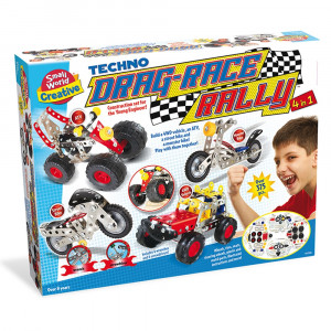 Techno Drag-Race Rally 4 in 1 - SWT9725986 | Small World Toys | Toys