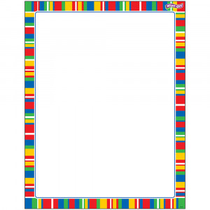 T-27343 - Stripe-Tacular Candy Wipe Off Chart in Classroom Theme