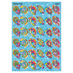 T-63046 - Sparkle Stickers Flashy Fish in Stickers