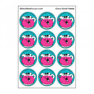 Cherry-Good!/Cherry Punch Scented Stickers, Pack of 24 - T-83602 | Trend Enterprises Inc. | Stickers