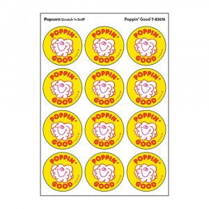 Poppin' Good/Popcorn Scented Stickers, Pack of 24 - T-83616 | Trend Enterprises Inc. | Stickers
