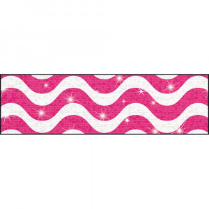T-85412 - Wavy Pink Sparkle Plus Bolder Borders in Border/trimmer