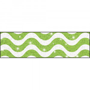 T-85413 - Wavy Lime Sparkle Plus Bolder Borders in Border/trimmer