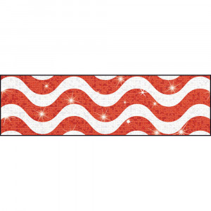 T-85415 - Wavy Red Sparkle Plus Bolder Borders in Border/trimmer