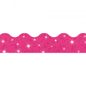T-91421 - Hot Pink Terrific Trimmers Sparkle in Border/trimmer
