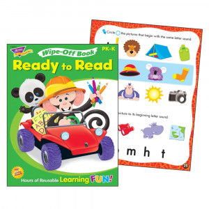 T-94151 - Ready To Read Level 1 Monkey Mischief Wipe Off Book Gr Pk-K in Language Arts