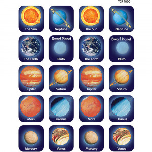 TCR1800 - Planets Thematic Stickers in Science