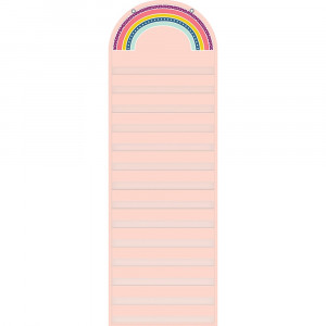 Oh Happy Day Rainbow 14 Pocket Chart - TCR20106 | Teacher Created Resources | Pocket Charts