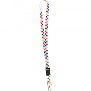 Colorful Paw Print Lanyard - TCR20350 | Teacher Created Resources | Accessories