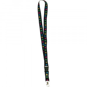 Chalkboard Brights Star Lanyard - TCR20351 | Teacher Created Resources | Accessories