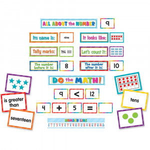 TCR20847 - Numbers Counting Pocket Chart Cards in Sight Words