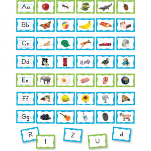 TCR20852 - Alphabet Pocket Chart Cards in Sight Words