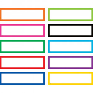 TCR20872 - Colorful Labels in Name Plates