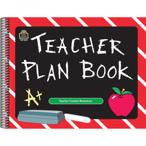 TCR2093 - Teacher Plan Book Chalkboard in Plan & Record Books