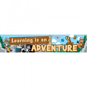 TCR3430 - Ranger Rick Learning Adventure Banner in Banners