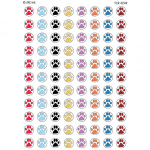 TCR4249 - Me Puppy Paw Prints Mini Stickers in Stickers