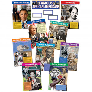 TCR4752 - Famous African Americans Bulletin Board Set in Social Studies