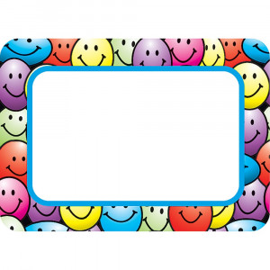 TCR5172 - Happy Faces Name Tags Labels in Name Tags