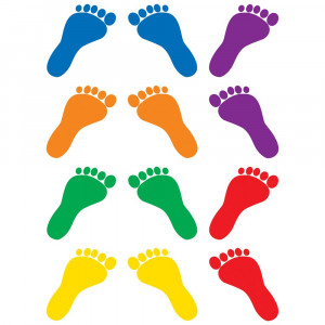 Footprints Mini Accents - TCR5367 | Teacher Created Resources | Deco: Accents, Mini