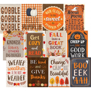 Fall Small Poster Pack - TCR6112 | Teacher Created Resources | Deco: Charts, Small
