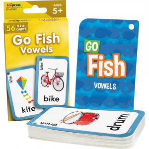 Go Fish Vowels Flash Cards - TCR62049 | Teacher Created Resources | Phonics