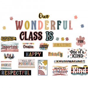 Wonderfully Wild Our Wonderful Class Mini Bulletin Board - TCR6680 | Teacher Created Resources | Deco: Bulletin Boards, Mini