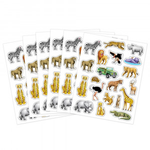 Safari Stickers, Pack of 120 - TCR7089 | Teacher Created Resources | Stickers