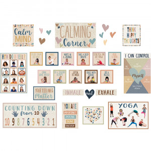Everyone is Welcome Calming Corner Bulletin Board Set - TCR7118 | Teacher Created Resources | Classroom Theme