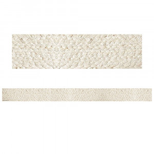 Everyone is Welcome Woven Straight Border Trim, 35 Feet - TCR7127 | Teacher Created Resources | Border/Trimmer