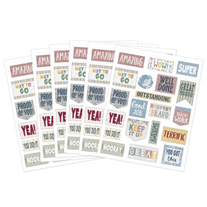 Classroom Cottage Stickers, Pack of 120 - TCR7187 | Teacher Created Resources | Stickers