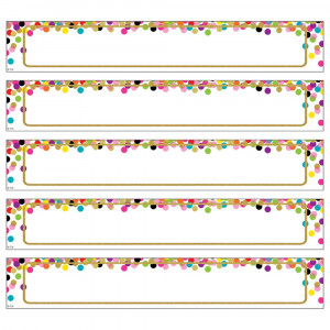 Large Confetti Labels Magnetic Accents - TCR77014 | Teacher Created Resources | Accents