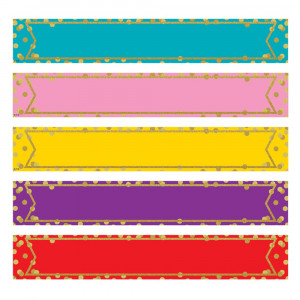 Large Confetti Colorful Labels Magnetic Accents - TCR77015 | Teacher Created Resources | Accents