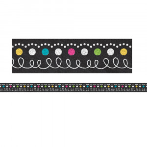 TCR77222 - Chalkboard Brights Magnetic Strips in Border/trimmer