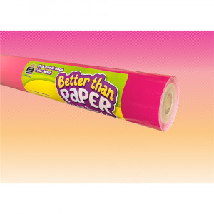 Pink and Orange Color Wash Better Than Paper Bulletin Board Roll - TCR77905 | Teacher Created Resources | Deco: Bulletin Board Rolls, Better Than Paper