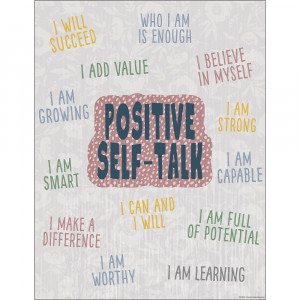 Classroom Cottage Positive Self-Talk Chart - TCR7882 | Teacher Created Resources | Deco: Charts