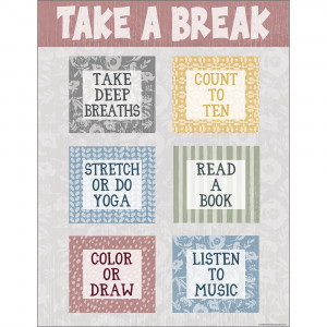Classroom Cottage Take a Break Chart - TCR7883 | Teacher Created Resources | Deco: Charts