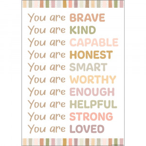 You Are Positive Poster - TCR7892 | Teacher Created Resources | Deco: Charts, Posters