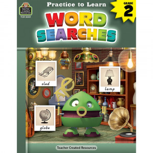 Practice to Learn: Word Searches - TCR8301 | Teacher Created Resources | Language Arts