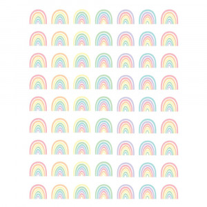 Pastel Pop Rainbows Mini Stickers - TCR8424 | Teacher Created Resources | Stickers